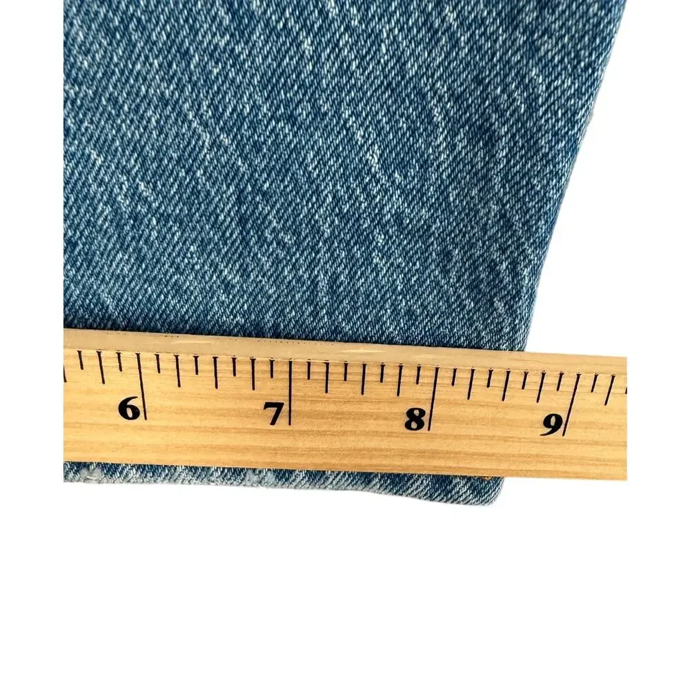 Levis 501 93 Original Jeans Mens 40x32 Medium Wash Blue Stretch
